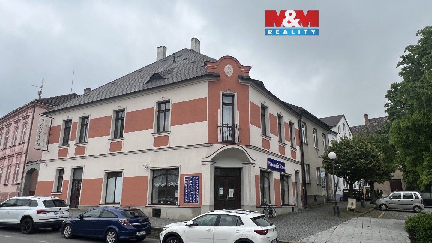 Ubytovací zařízení, náměstí T. G. Masaryka, Veselí nad Lužnicí, 170 m² - 1