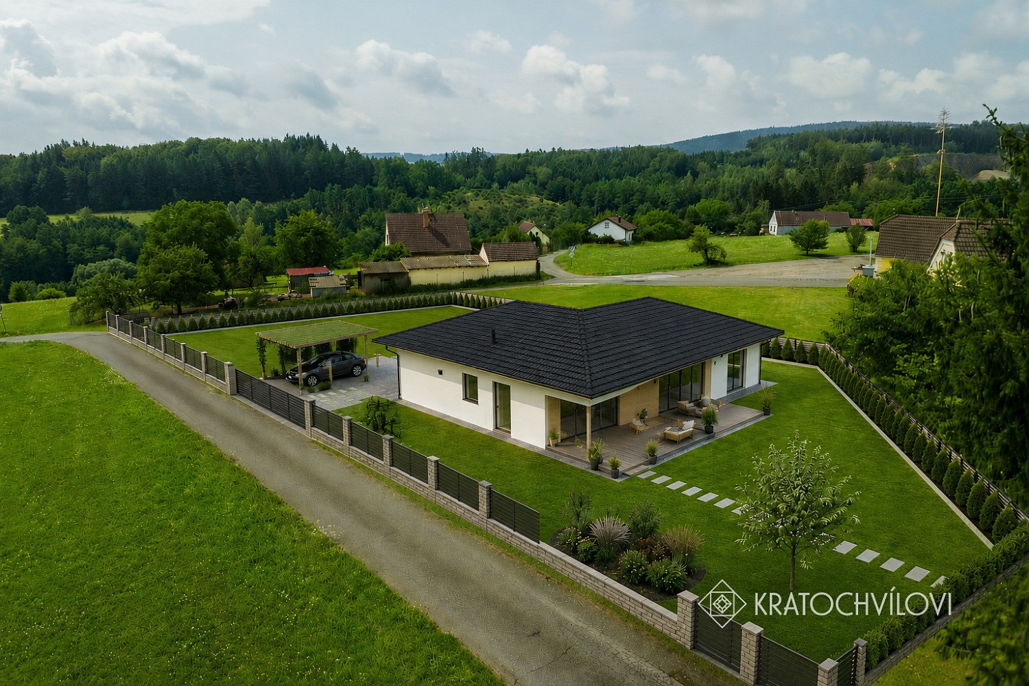 Pozemek pro bydlení · Albrechtice nad Vltavou - Újezd, okres Písek - 3