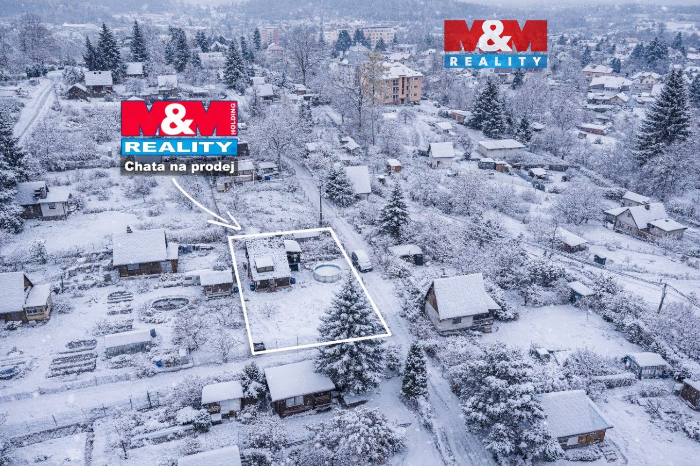 Chaty, Chrby, Červený Kostelec, 34 m²