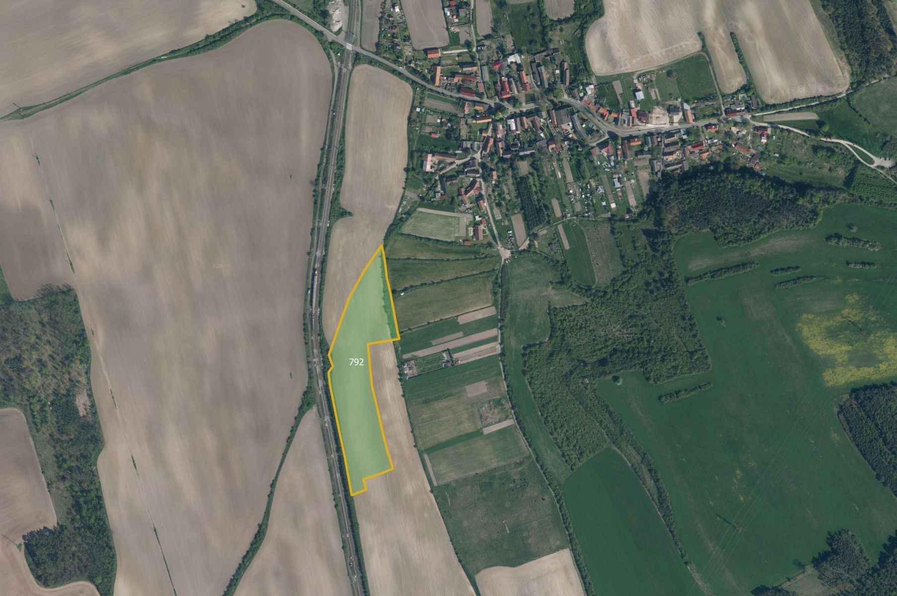 Zemědělské pozemky, Štětí