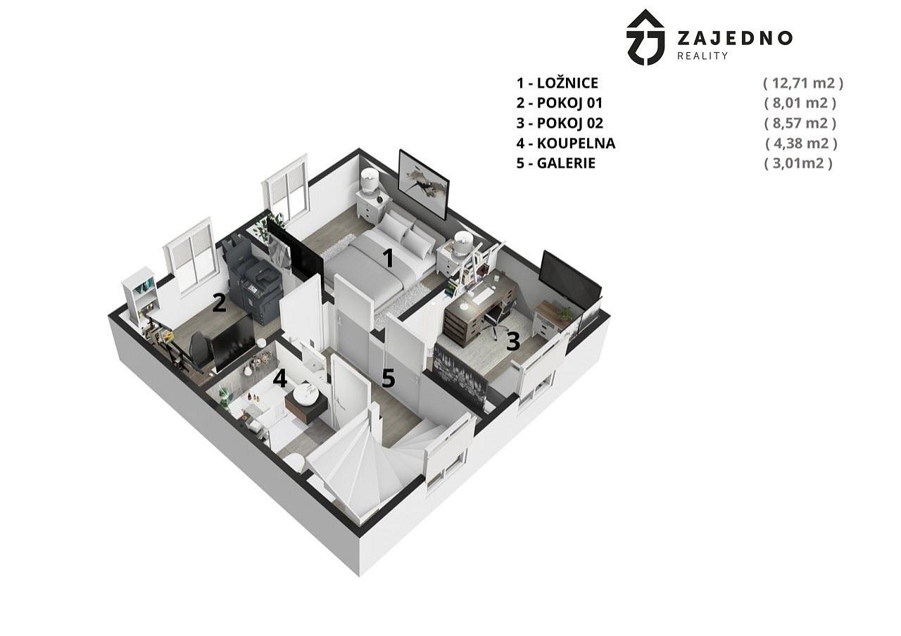 Rodinný dům · 79 m² · Ivančice - Hrubšice, okres Brno-venkov - 4