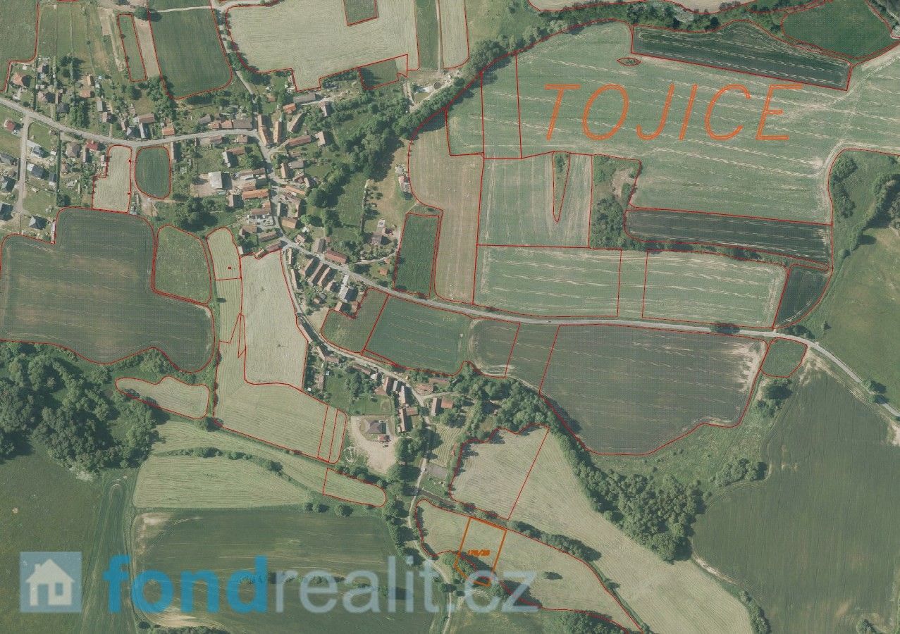 Prodej zemědělský pozemek - Tojice, 3 754 m²