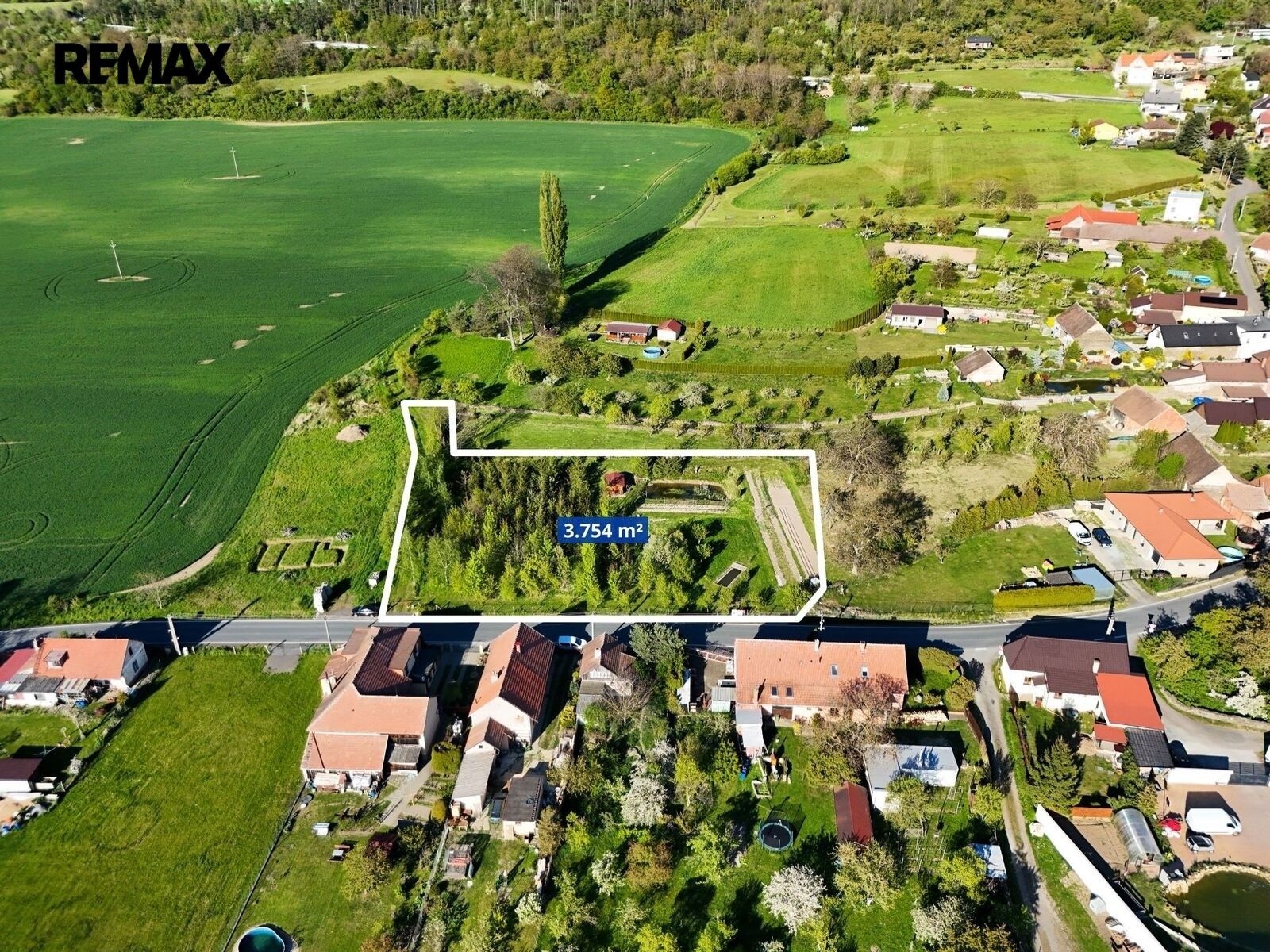 Pozemek pro bydlení · 1 877 m² · Podhořany u Ronova - 4