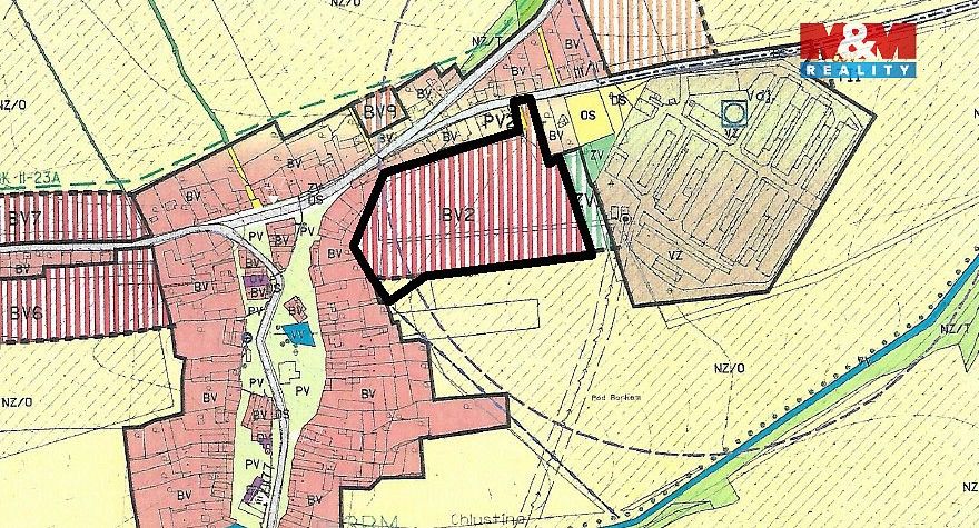 Prodej pozemek pro bydlení - Chlustina, okres Beroun, Středočeský kraj - 5