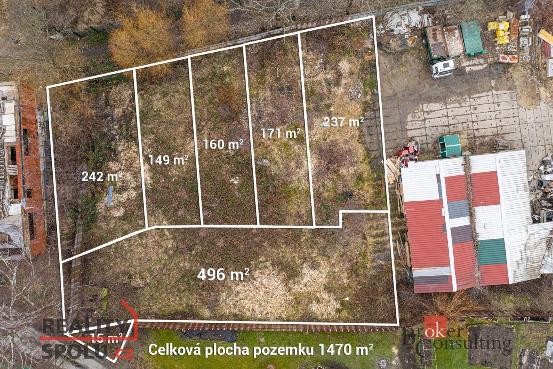 Prodej pozemek pro bydlení - Bajkalská, Liberec, 1 470 m²