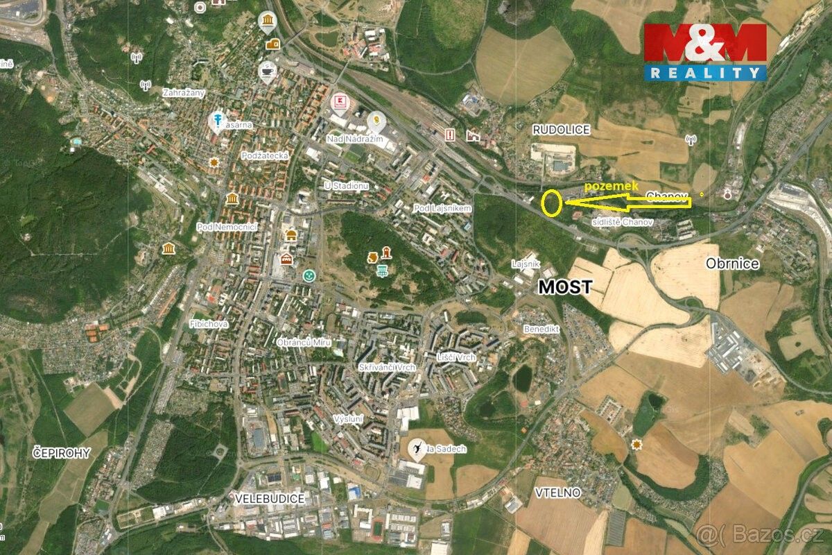 Prodej pozemek pro bydlení - Most, 434 01