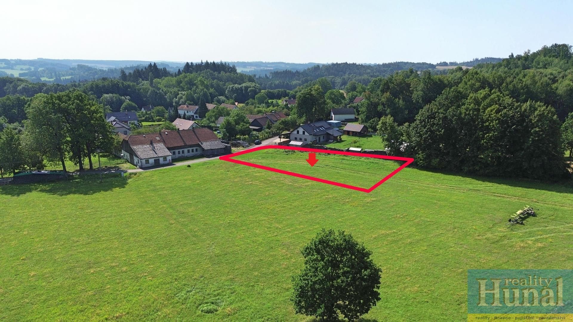 Pozemky pro bydlení, Vratišov, Mezná, 1 000 m² - 2