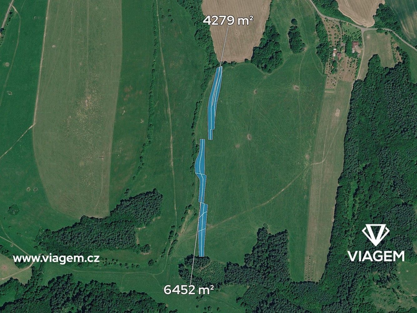 Prodej zemědělský pozemek - Újezd, okres Zlín, Zlínský kraj - 2