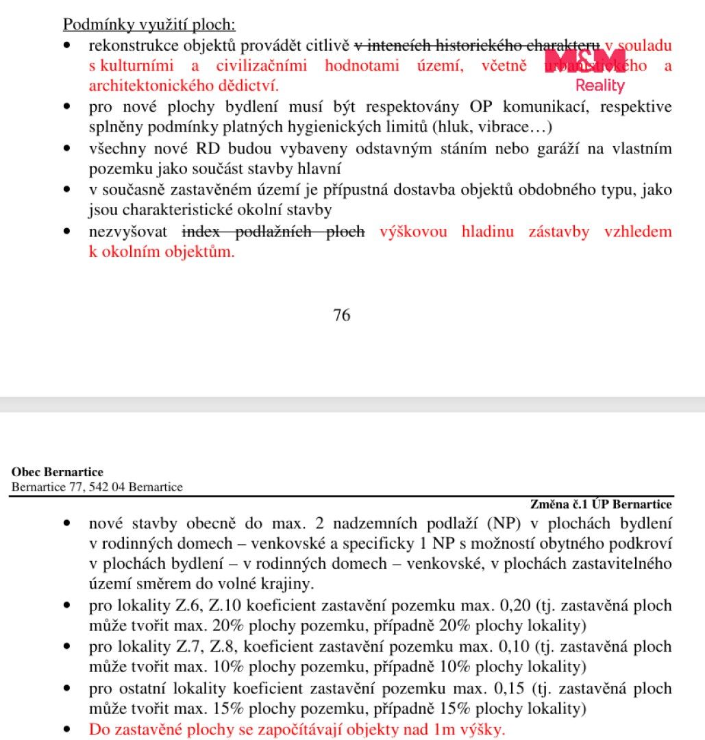 Pozemek pro bydlení · Bernartice - 4