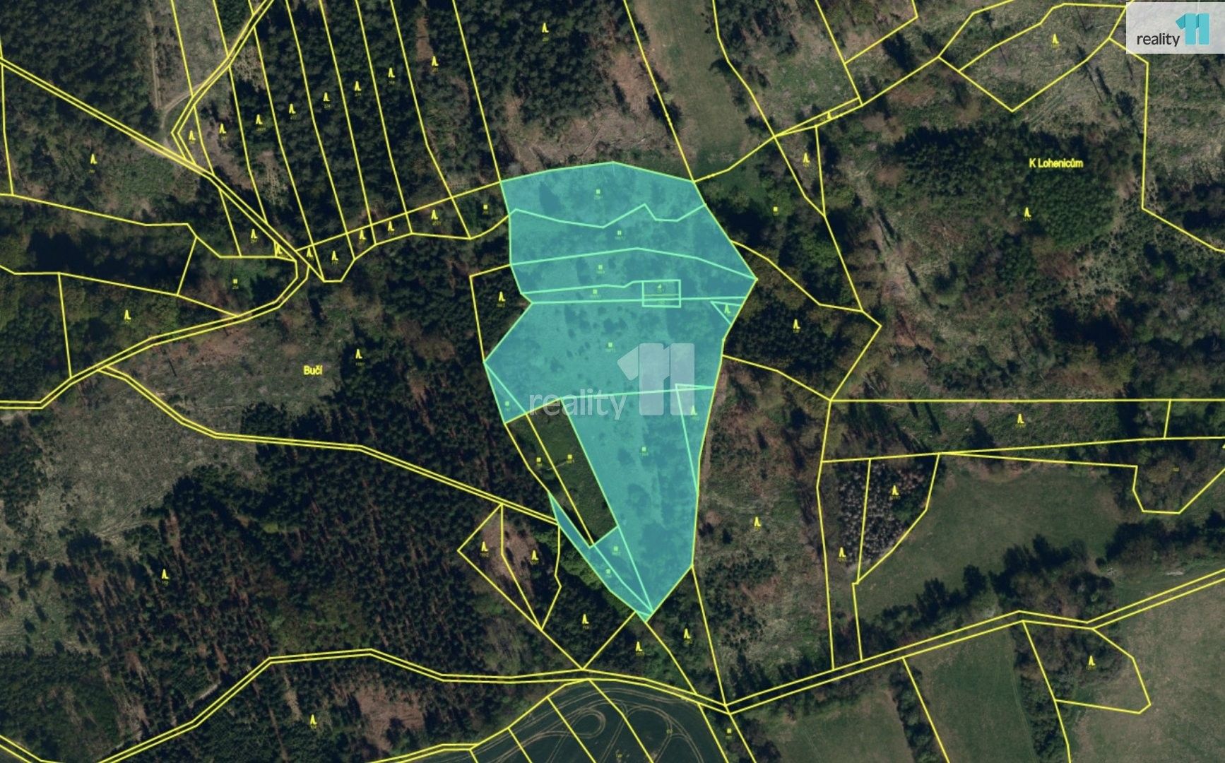Zemědělské pozemky, Lohenice, Koberovice, 33 584 m² - 2