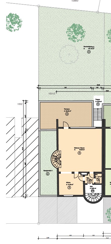 4+1, Sonnenbergstraße, 17/1, , Bádensko-Württembersko, 140 m² - 2
