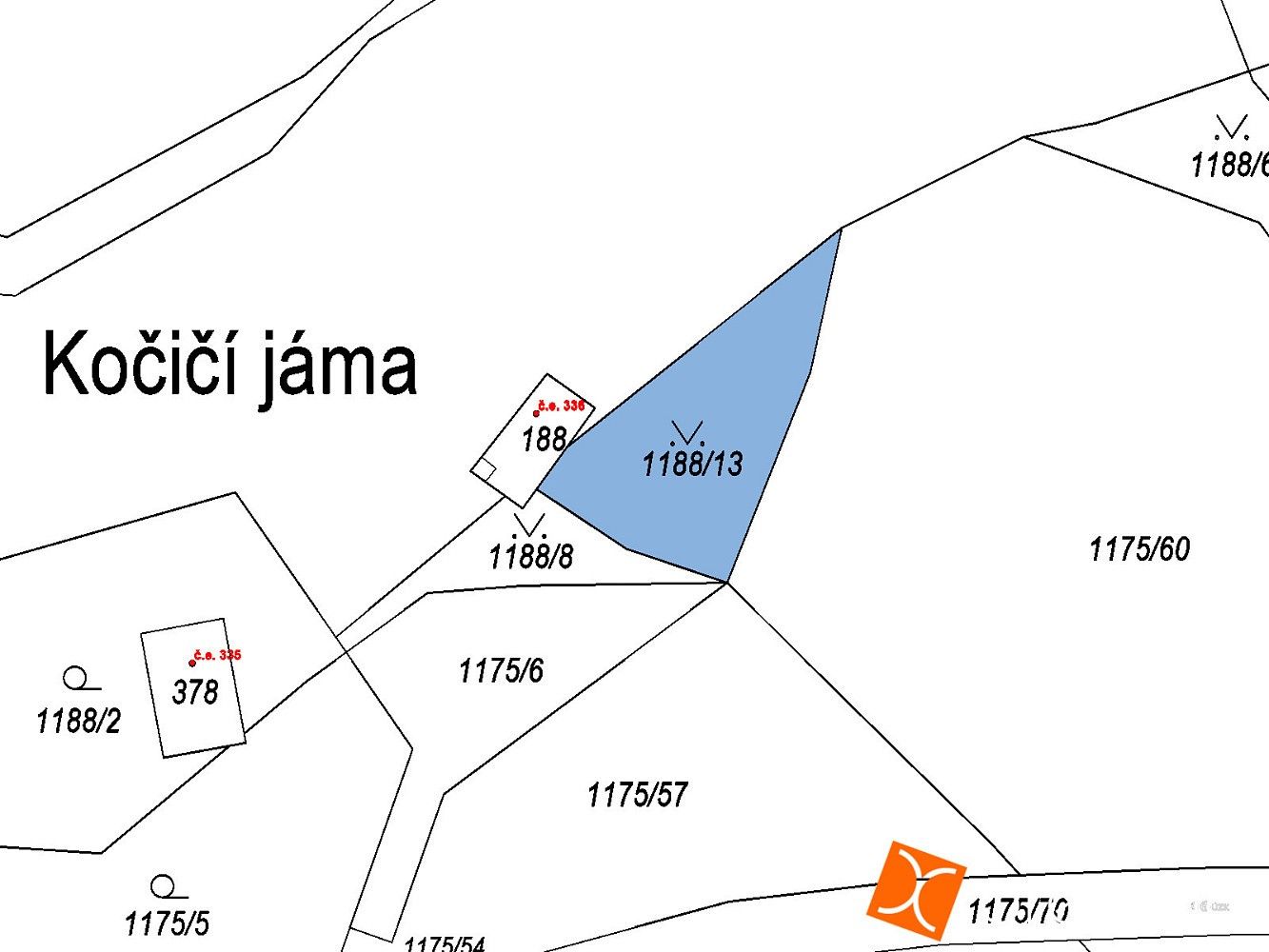 Prodej zahrada - Pňovany, okres Plzeň-sever, Plzeňský kraj - 2