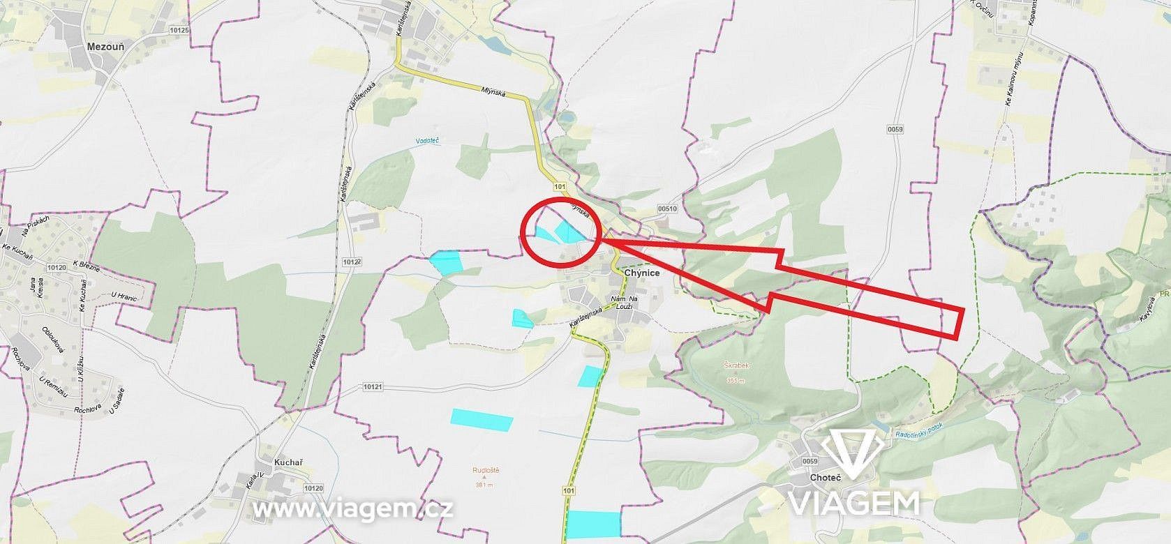 Zemědělský pozemek · Chýnice, okres Praha-západ, Středočeský kraj - 2
