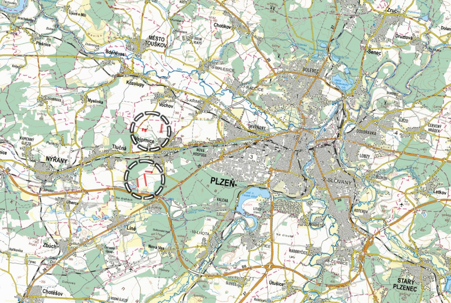 Prodej zemědělský pozemek - Vejprnice - 5