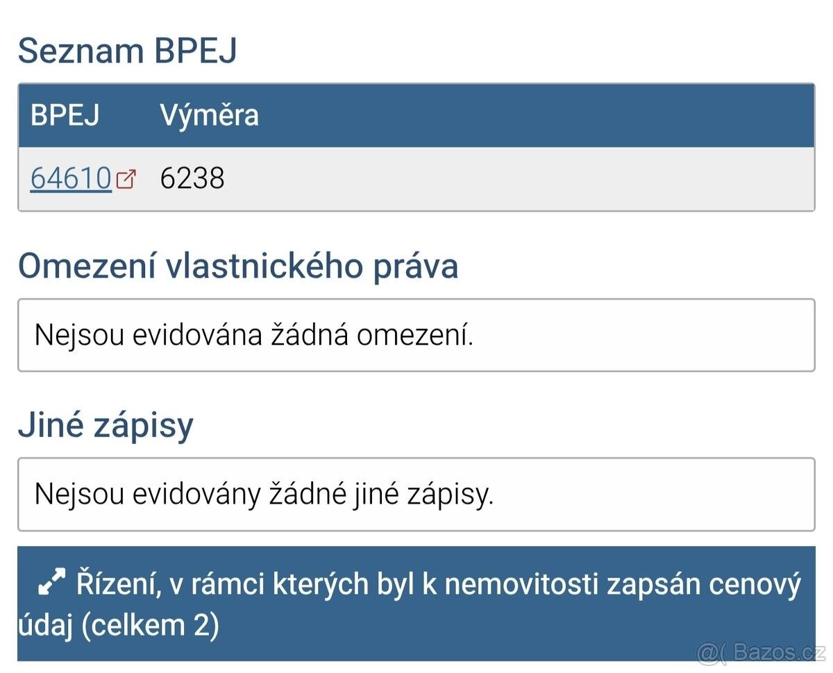 Prodej pozemek pro bydlení - Olomouc, 783 01