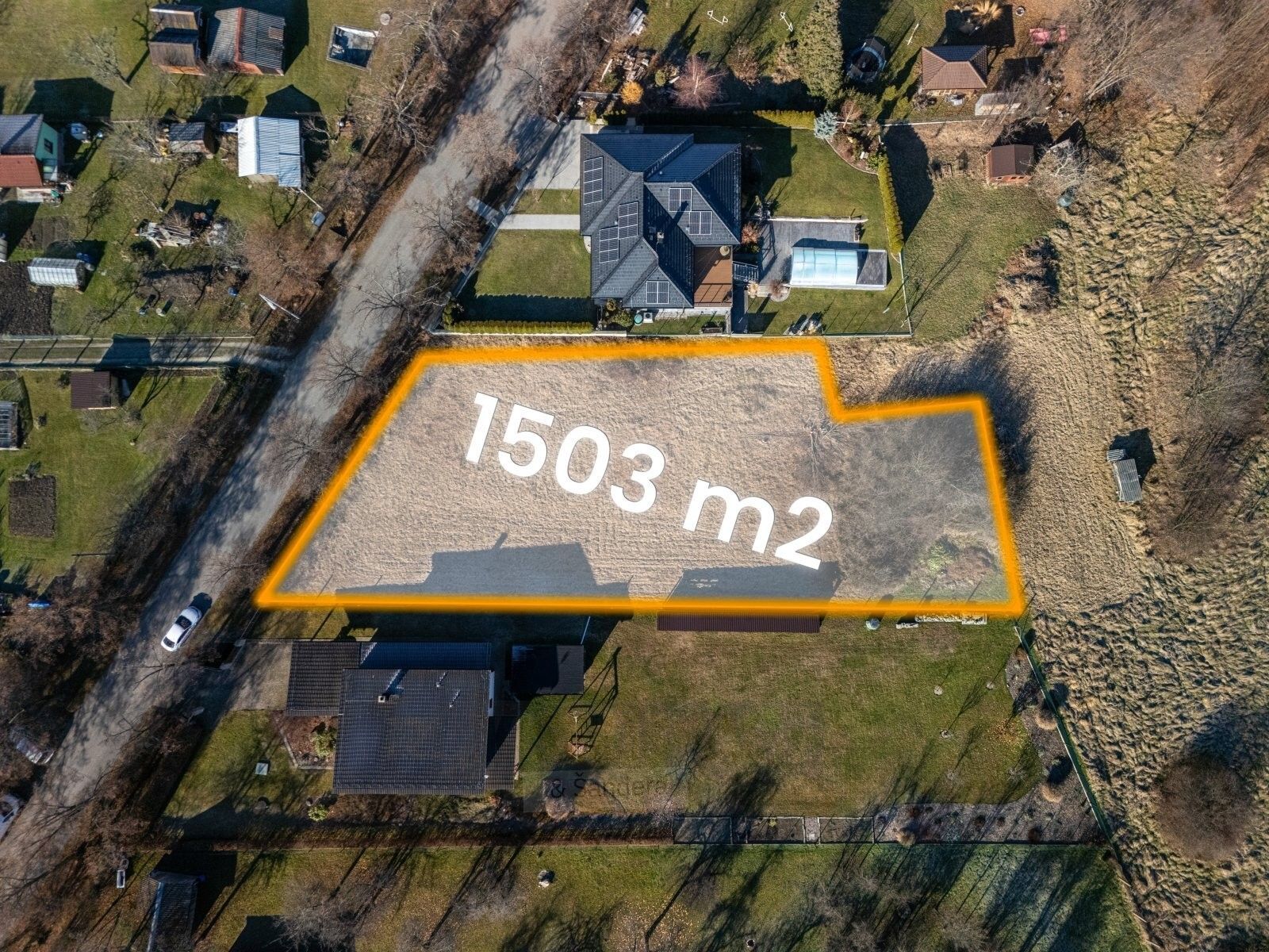 Pozemky pro bydlení, Nové město 1, Trhové Sviny, 1 503 m² - 1