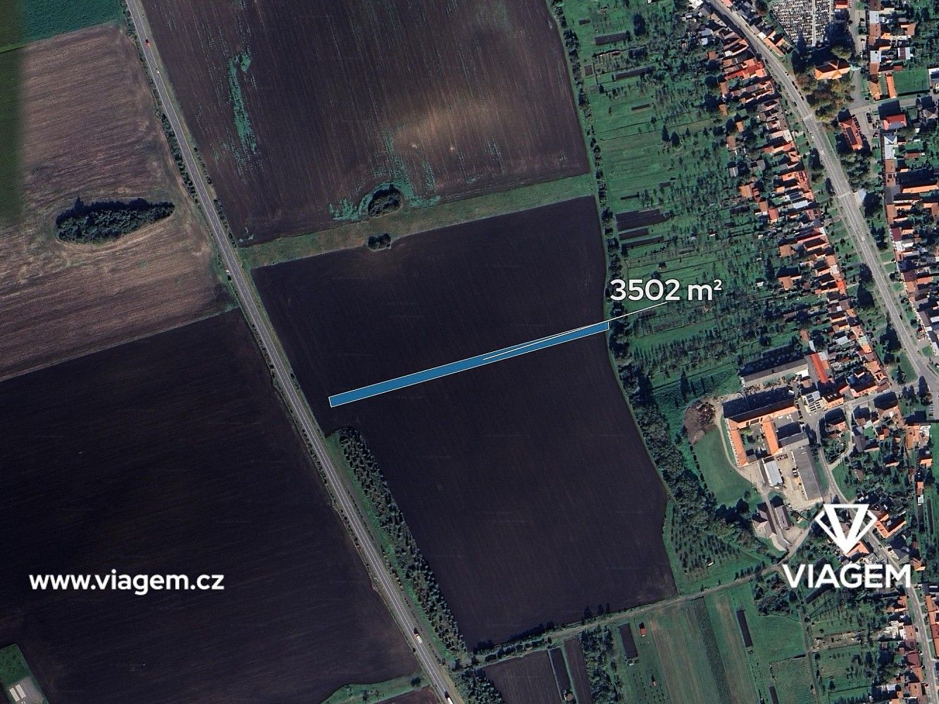 Prodej zemědělský pozemek - Bánov, okres Uherské Hradiště, Zlínský kraj - 2