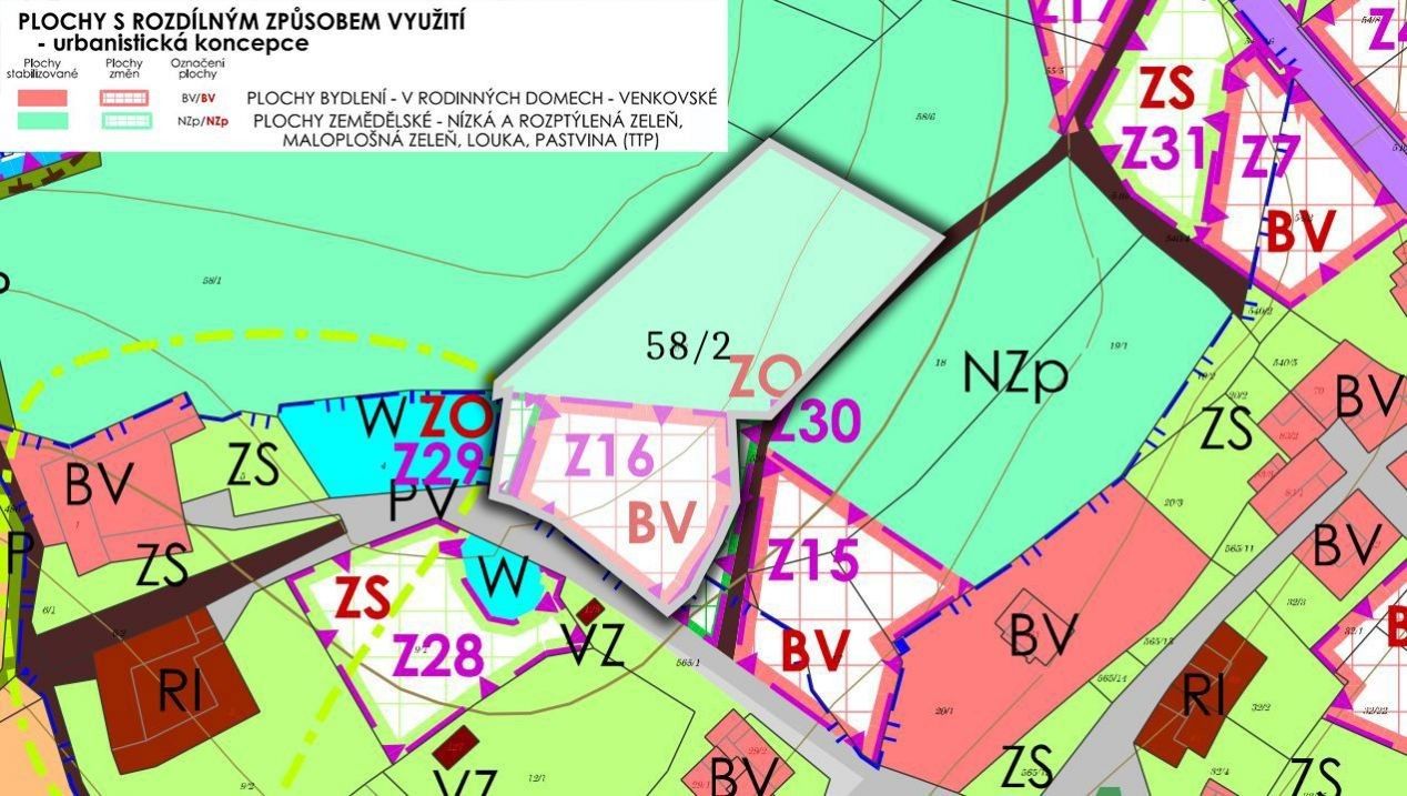 Prodej pozemek pro bydlení - Nový Rychnov