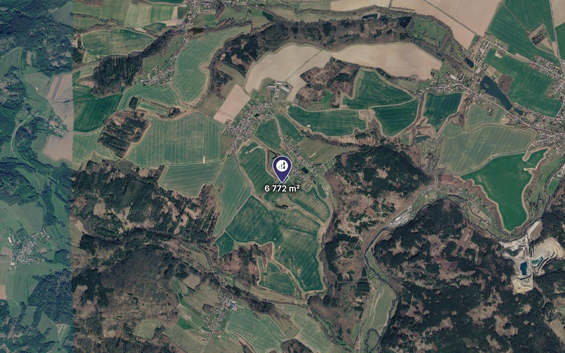 Zemědělské pozemky, Pavlov, 3 386 m² - 2