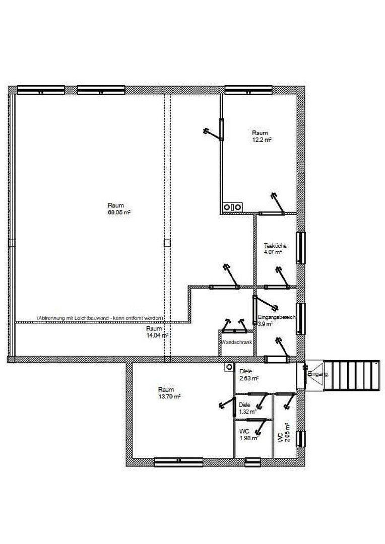 Kanceláře, , Hessen, 122 m² - 2