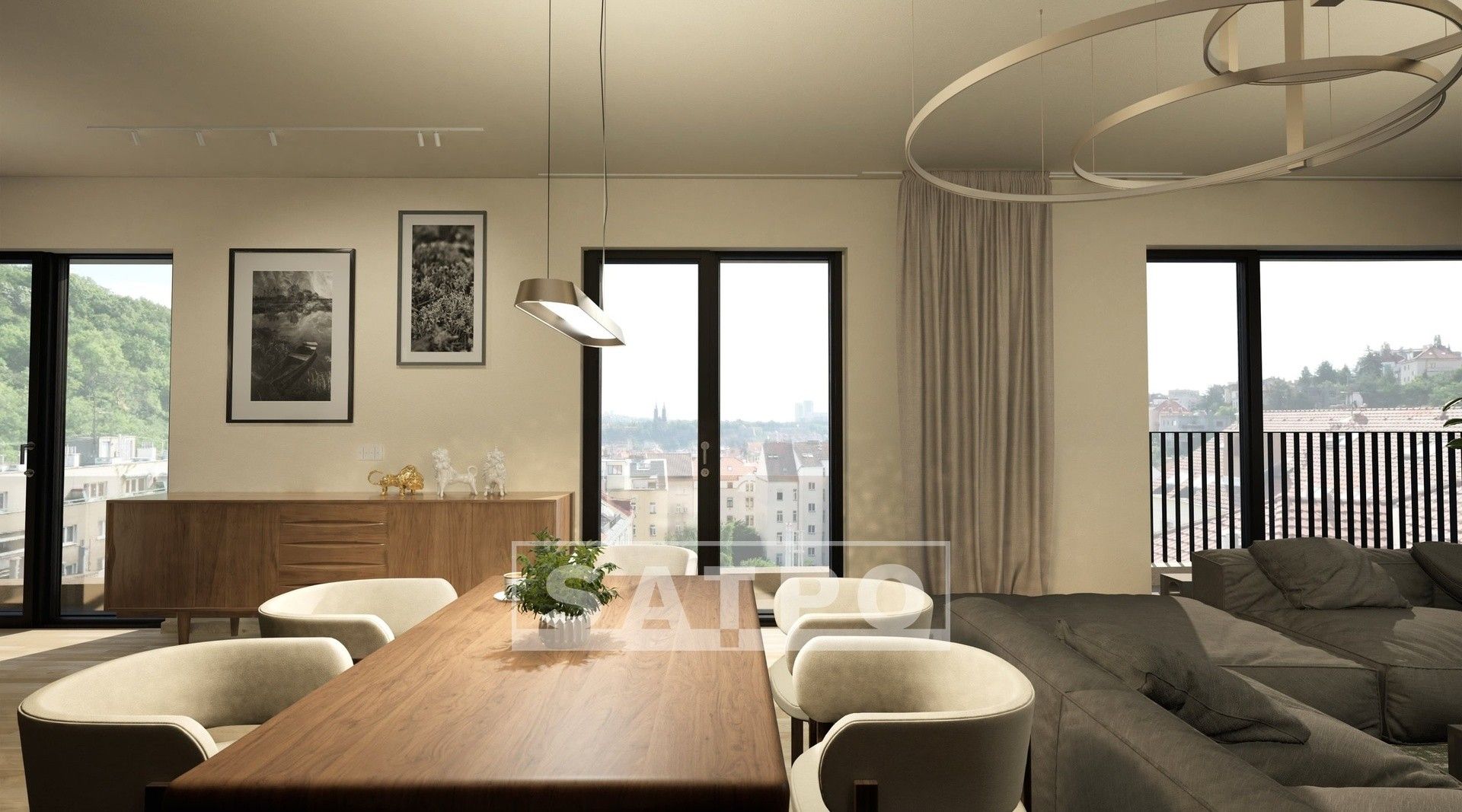 Prodej byt 5+kk - Na Laurové, Praha, 204 m²