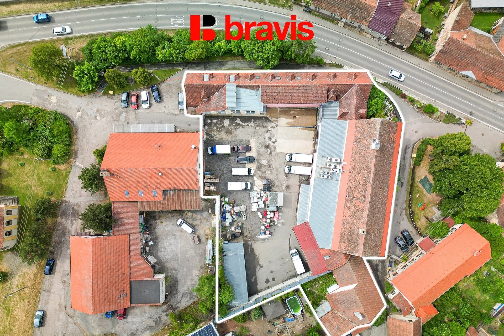 Pronájem sklad - Tišnovská 1, Hradčany, 1 m²