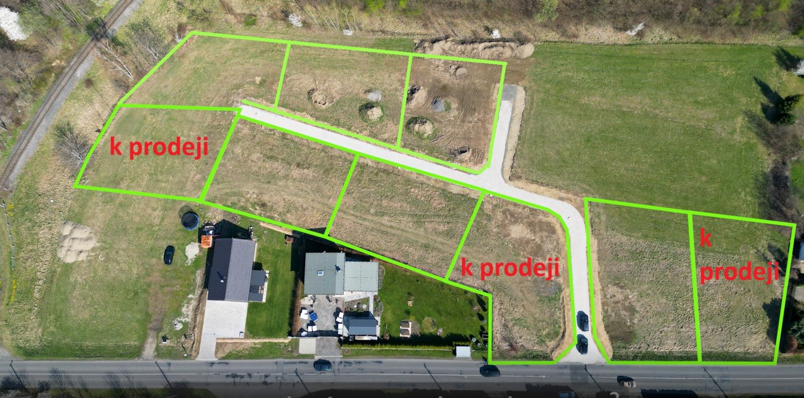 Pozemky pro bydlení, Dobrá, 850 m² - 1