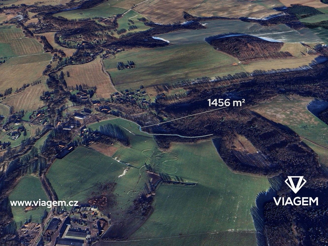 Zemědělské pozemky, Višňová, okres Liberec - 1