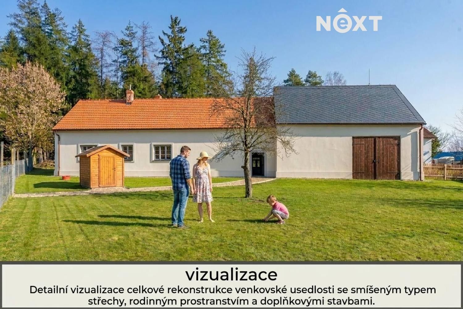 Prodej rodinný dům - Všeteč, Všemyslice, 93 m²