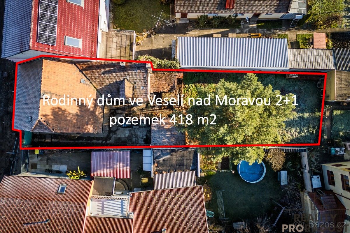 Prodej rodinný dům - Veselí nad Moravou, 698 01