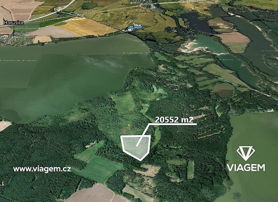 Prodej les - Veselí nad Lužnicí, okres Tábor, Jihočeský kraj - 1