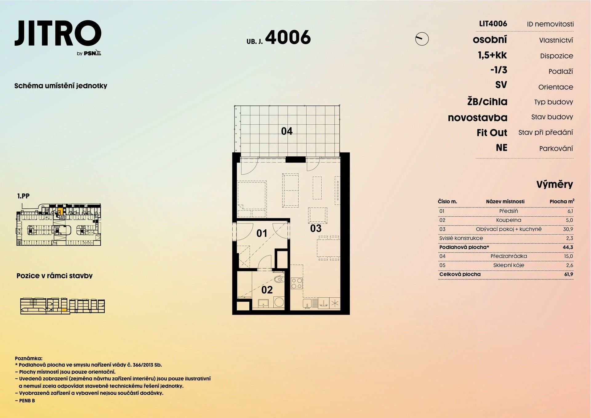 1+kk, Litevská, Praha Vršovice, 42 m² - 2