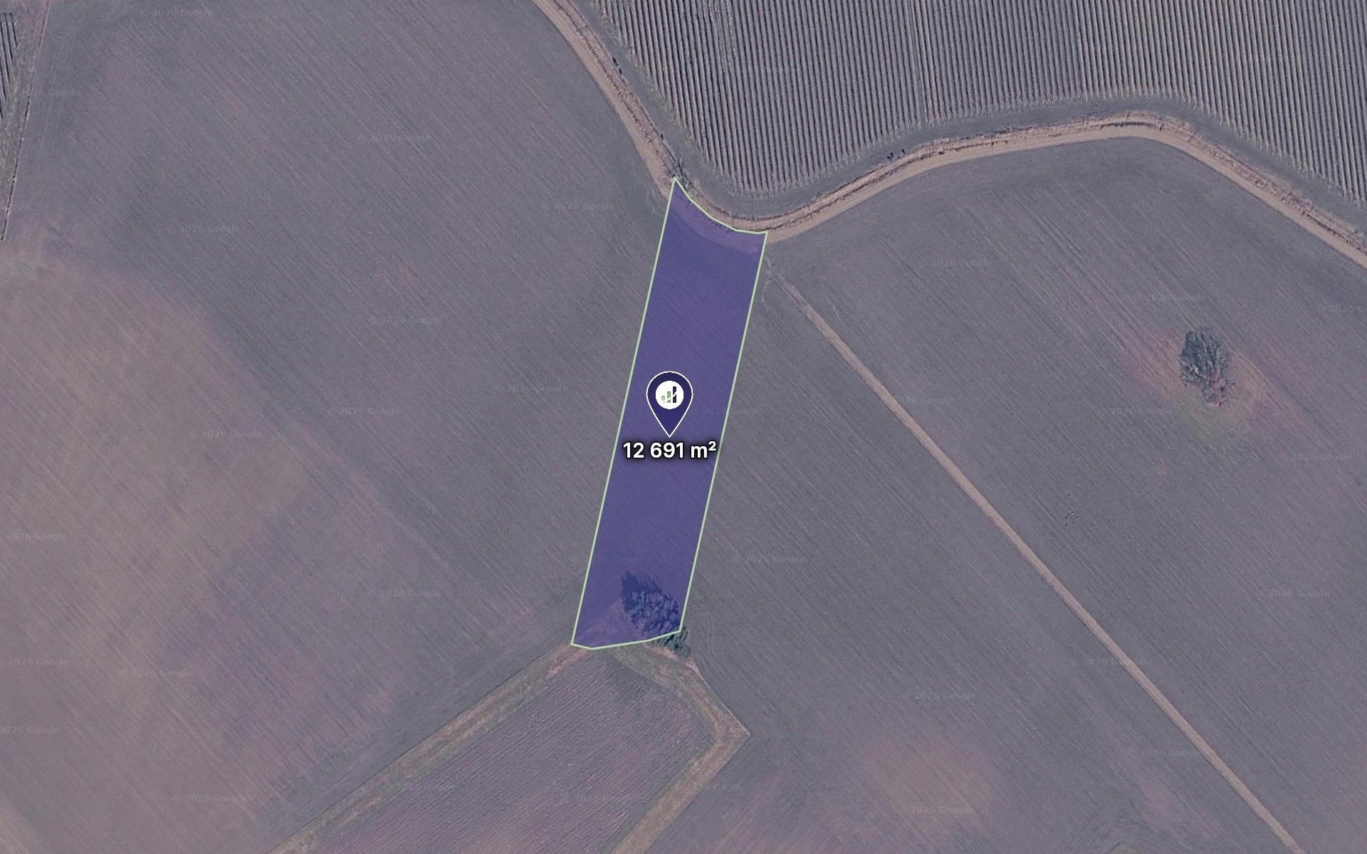 Zemědělský pozemek, 12 691 m²
