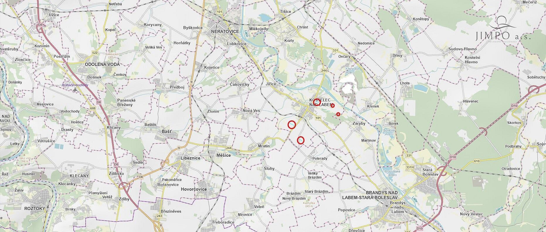 Prodej zemědělský pozemek - Kostelec nad Labem, okres Mělník, Středočeský kraj - 5