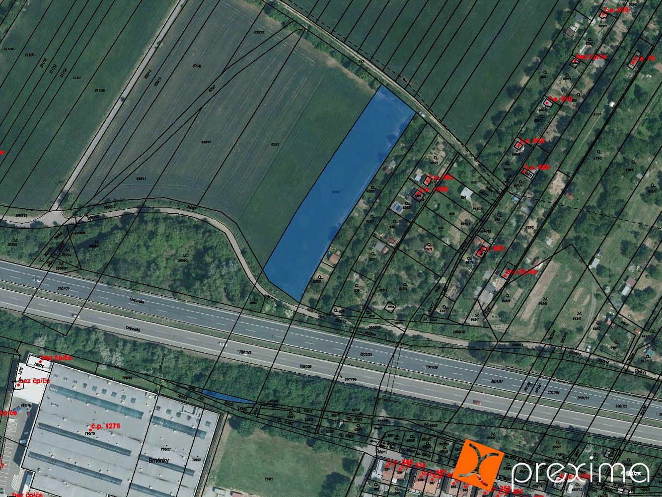 Pozemek, 1 251 m²