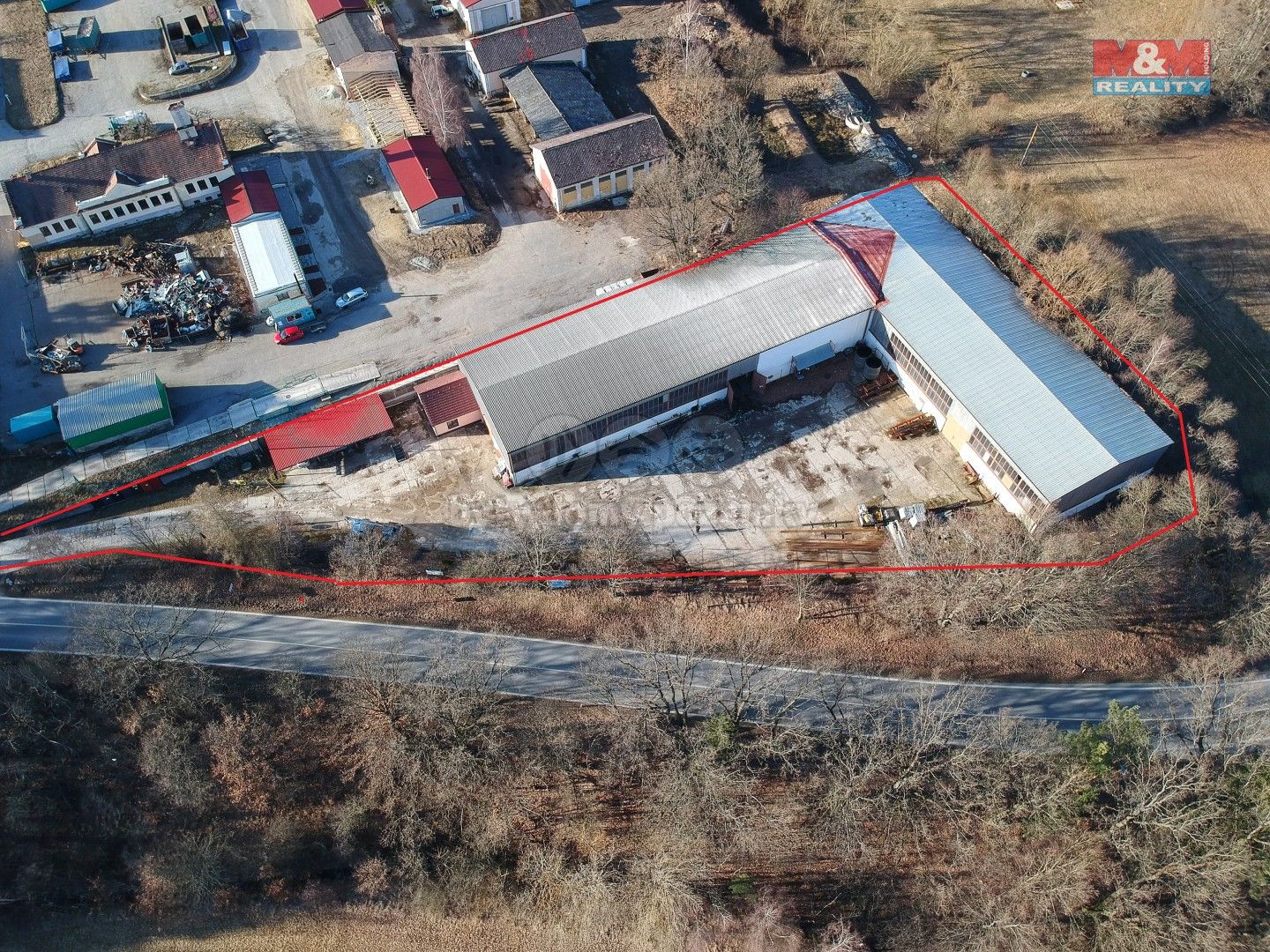 Výrobní prostory, Družstevní, Dačice, 1 900 m²