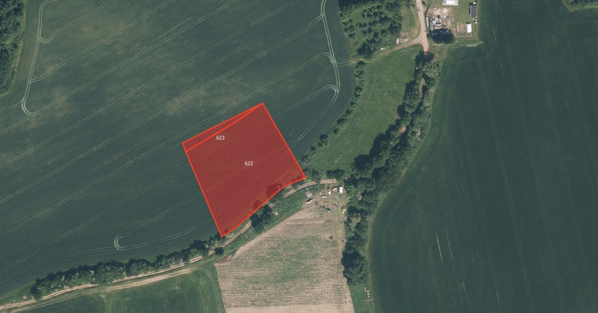Zemědělský pozemek, 45 206 m²