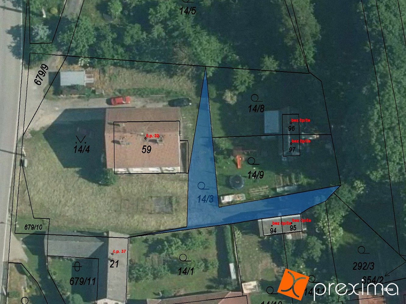 Pozemky pro bydlení, Horní Němčice, okres Jindřichův Hradec, Jihočeský kraj - 1