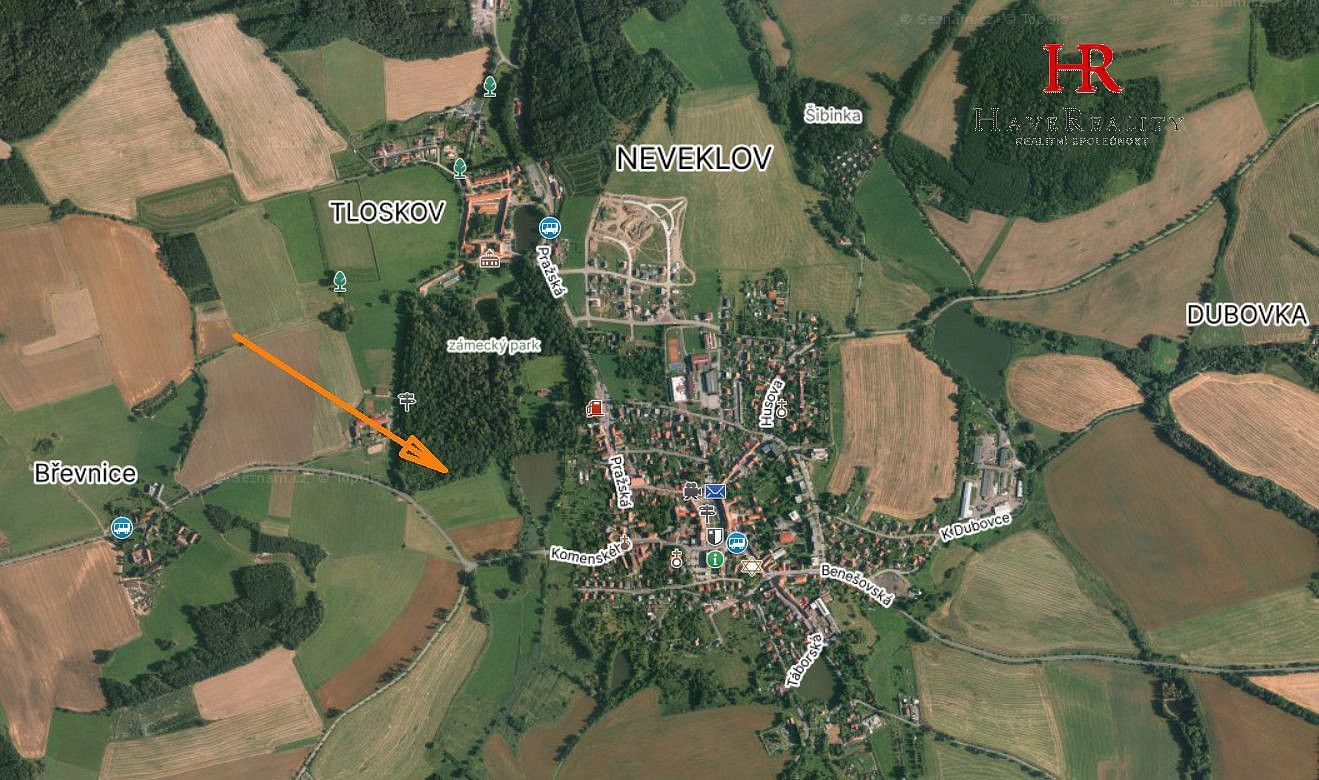 Pozemek · Neveklov, okres Benešov, Středočeský kraj - 3