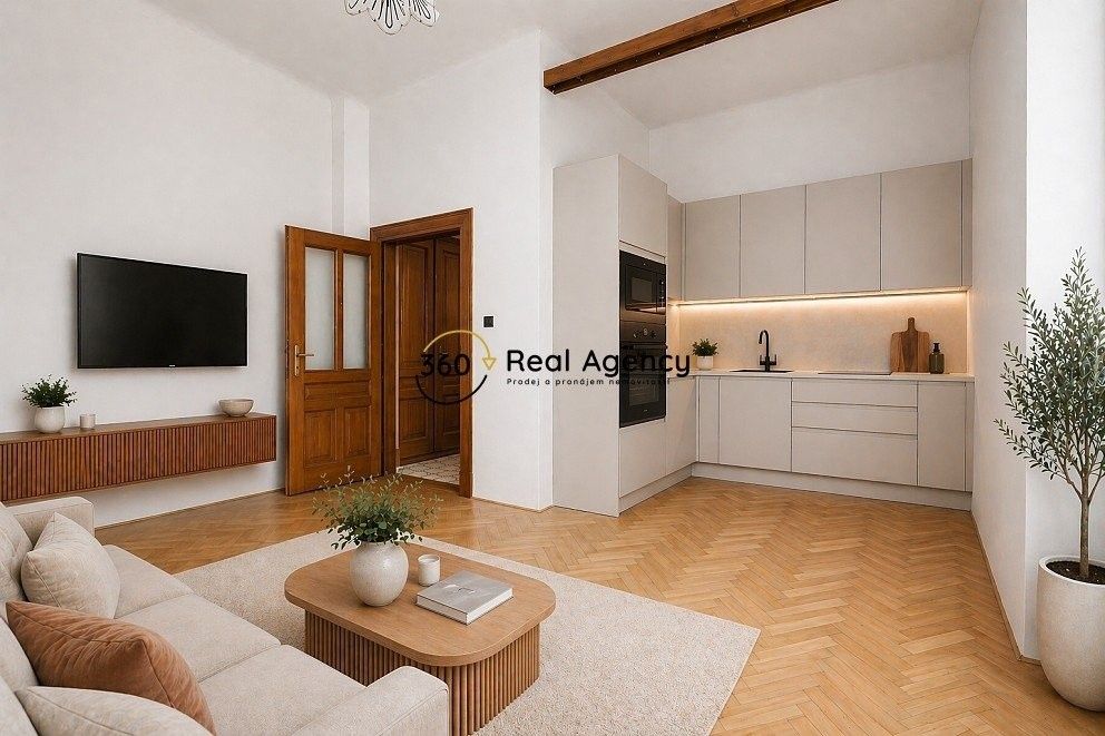3+kk, Štefánikova 17, Praha Smíchov, 93 m² - 1