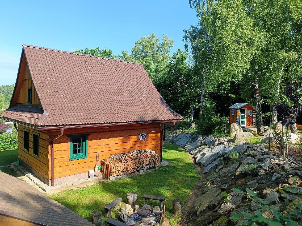 Chaty, Člunek - Lomy u Kunžaku, Jihočeský kraj - 1