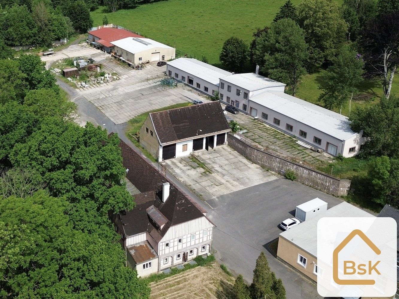 Výrobní prostory, Vilémov, okres Děčín, Ústecký kraj, 2 800 m² - 1