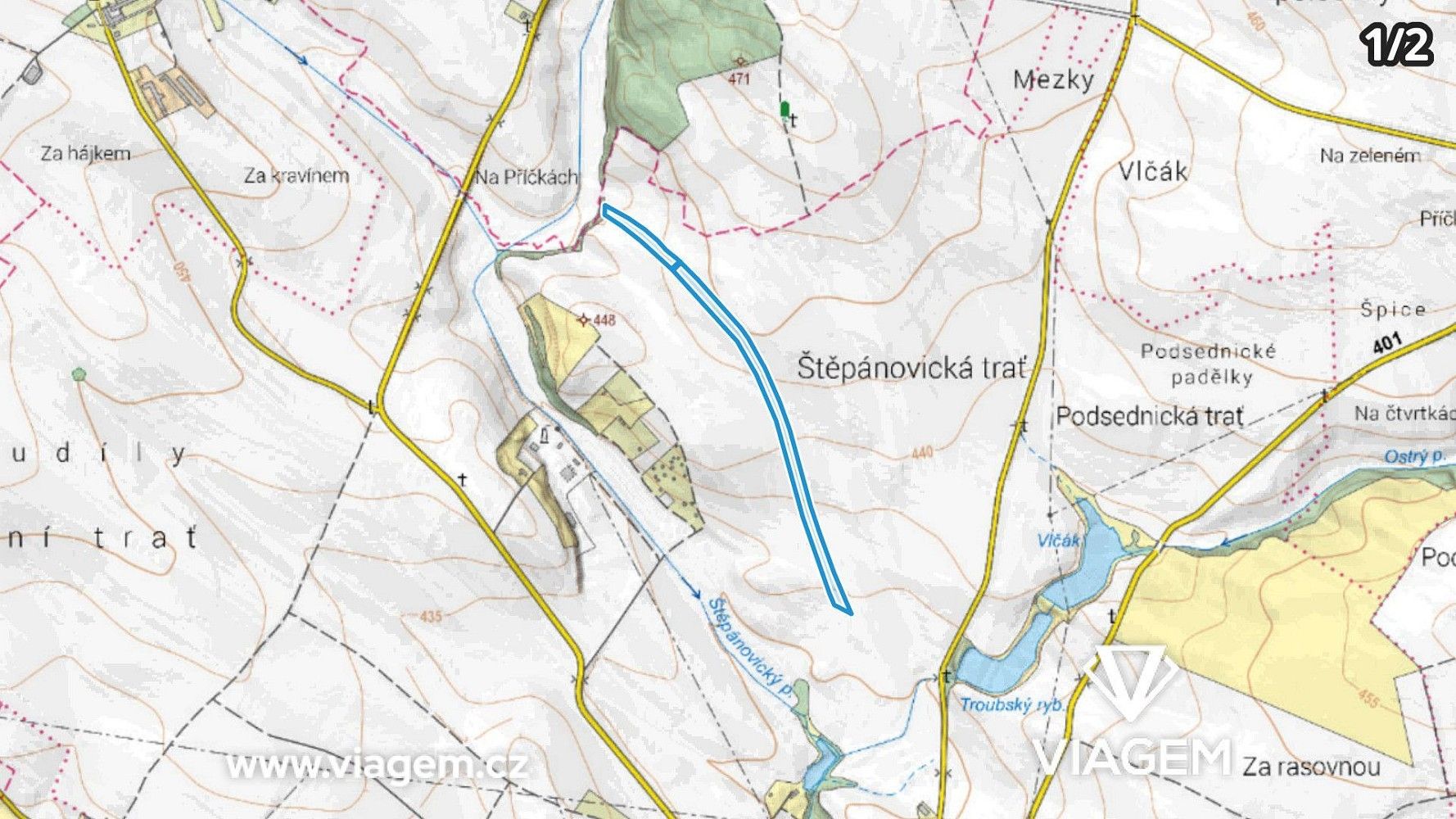 Zemědělský pozemek · Jaroměřice nad Rokytnou, okres Třebíč, Kraj Vysočina - 3