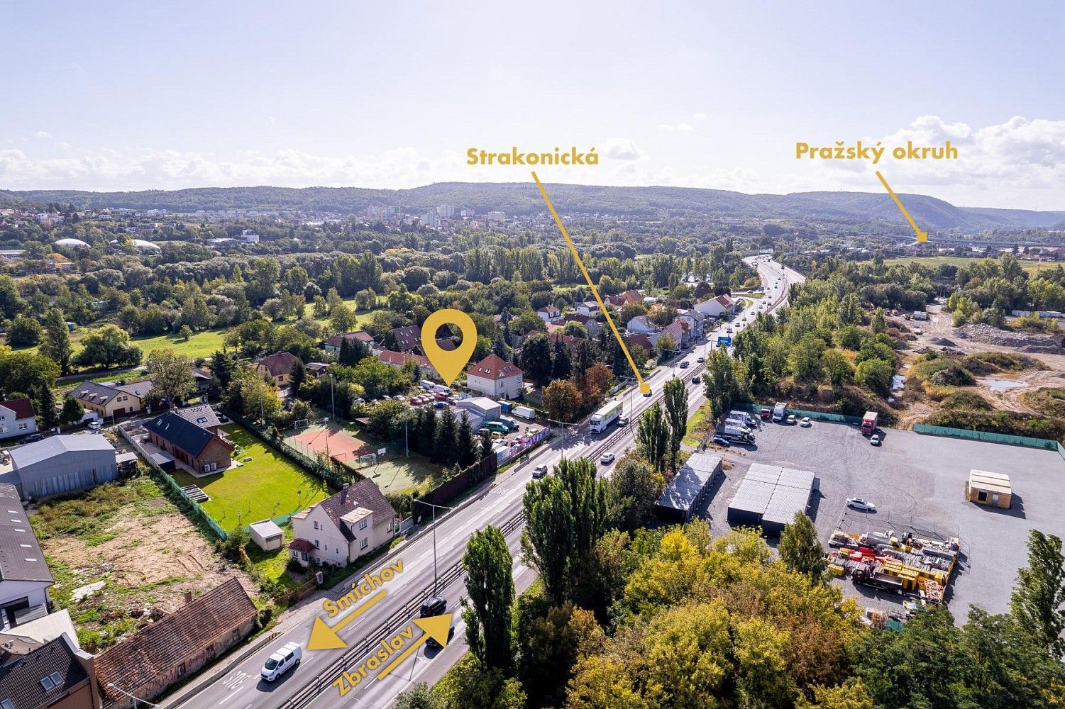 Komerční pozemky, Strakonická, Praha 5 - Lahovice - 2
