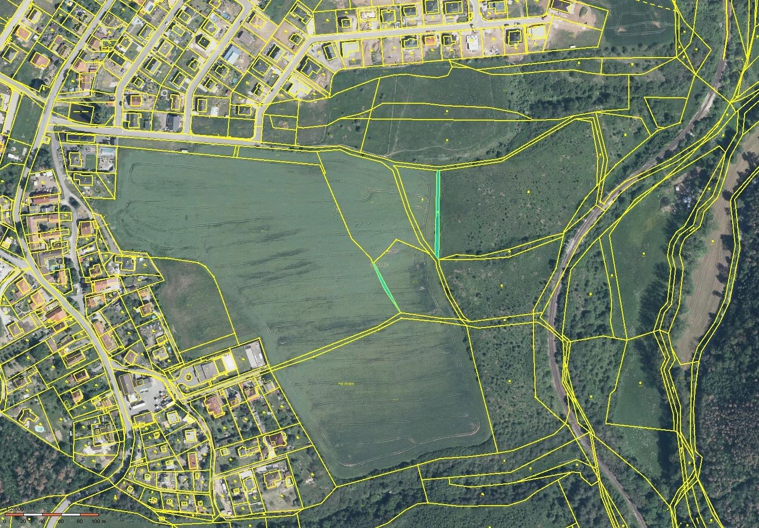 Louky, ČSD-Strážní domek, Králův Dvůr, 9 830 m² - 1