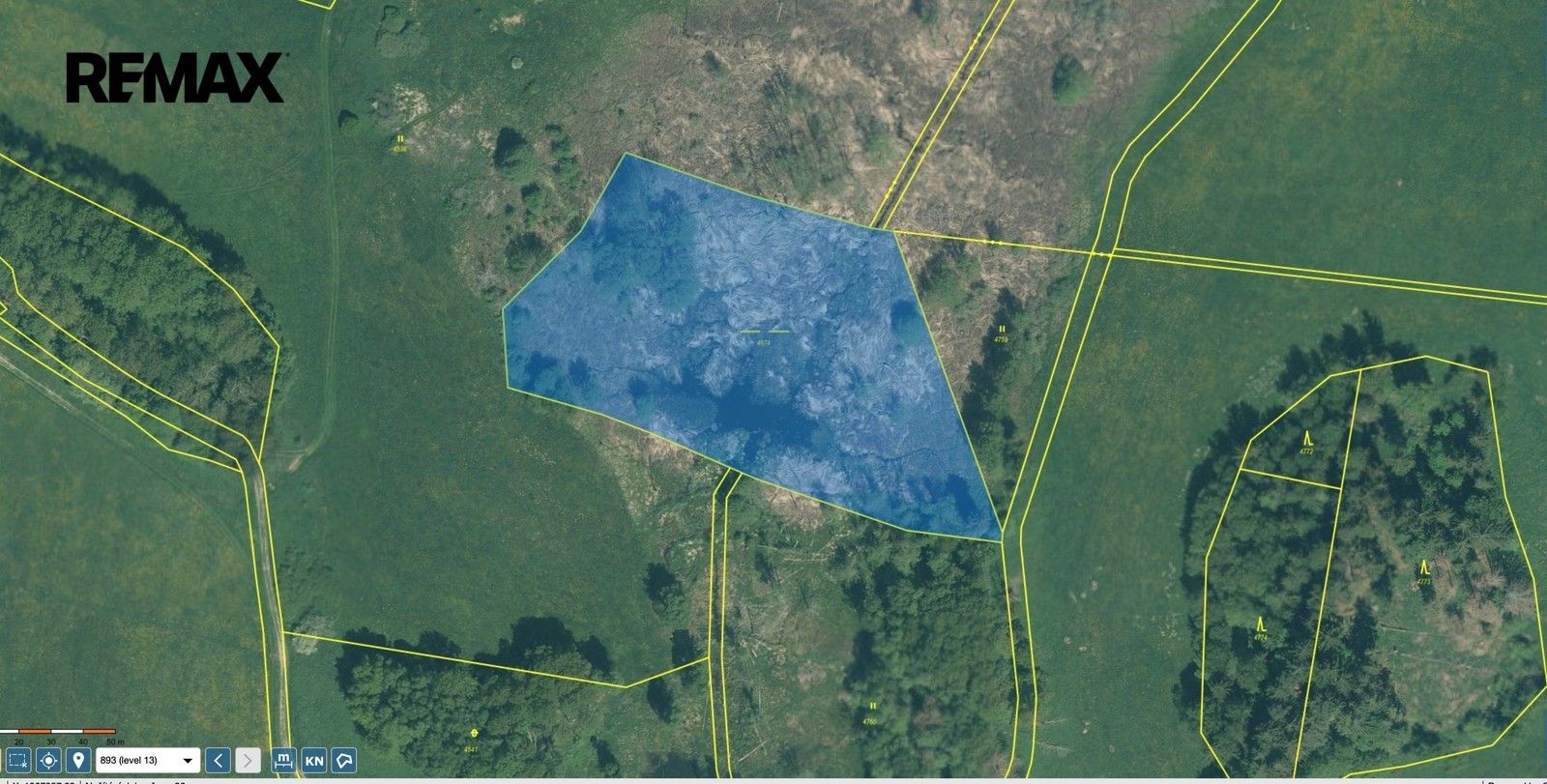 Rybníky, Hošťka, 10 807 m² - 2