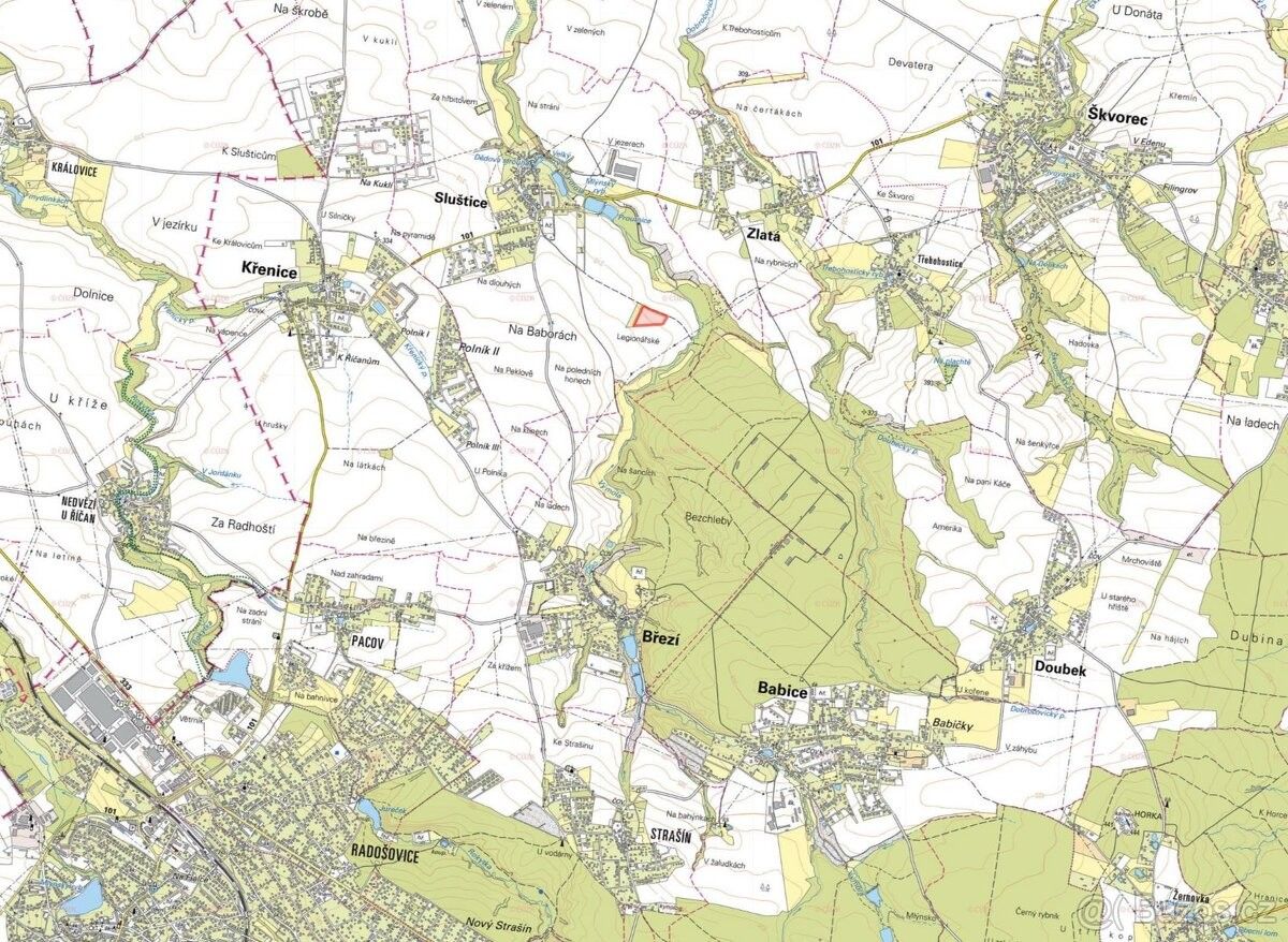 Prodej pozemek pro bydlení - Sibřina, 250 84