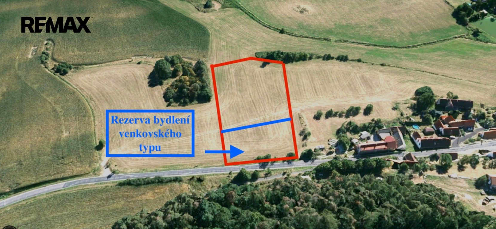 Zahrady, Břežany, 11 768 m² - 1