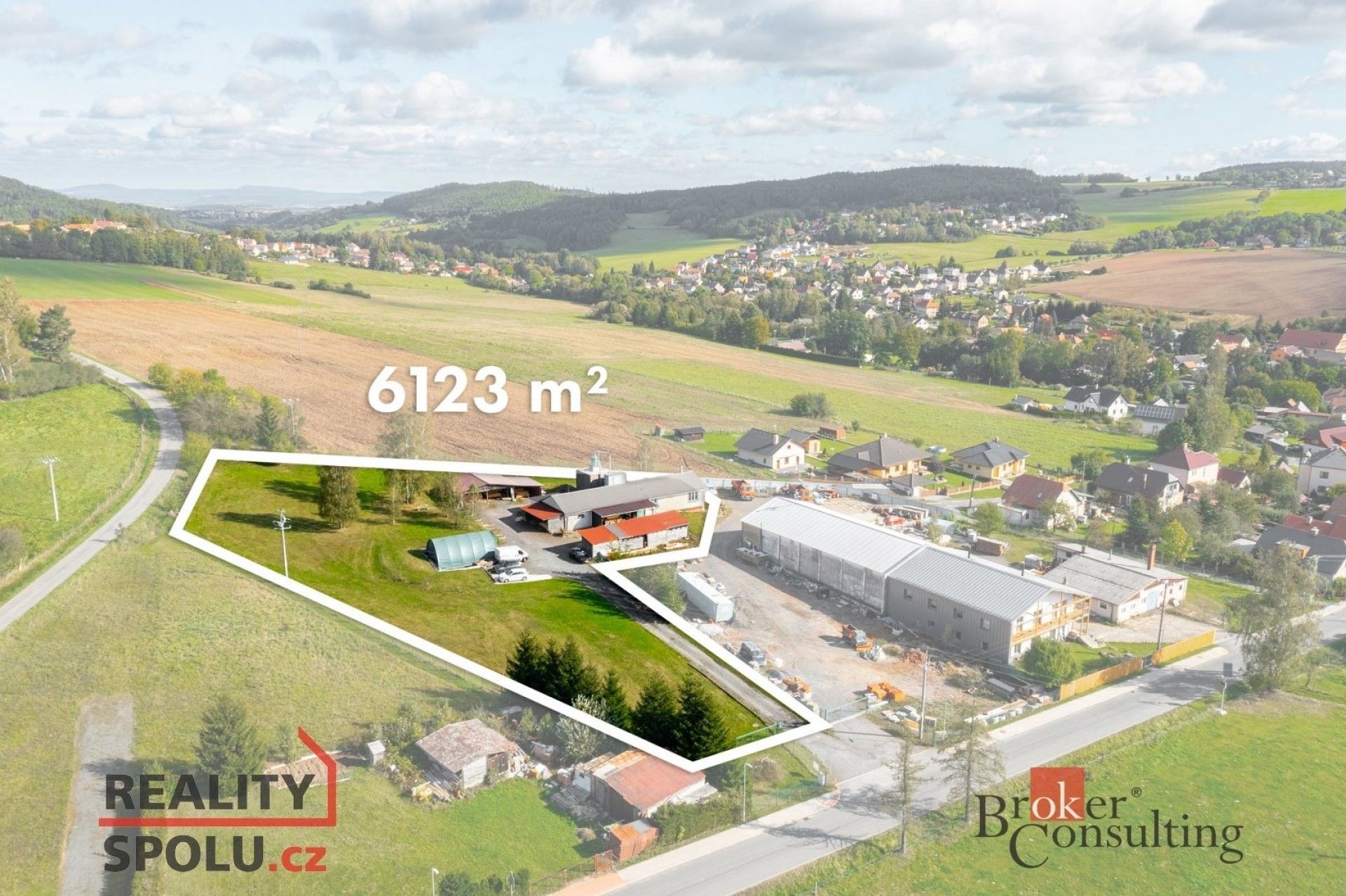 Komerční pozemky, Zaječov, 6 123 m²