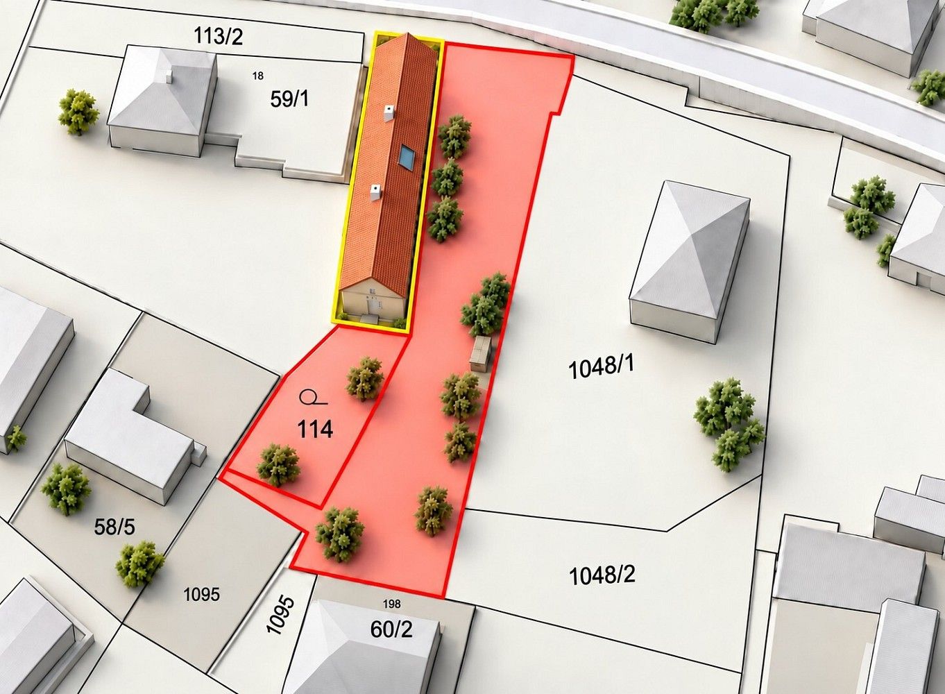 Rodinné domy, Lužice, okres Most, 120 m² - 2